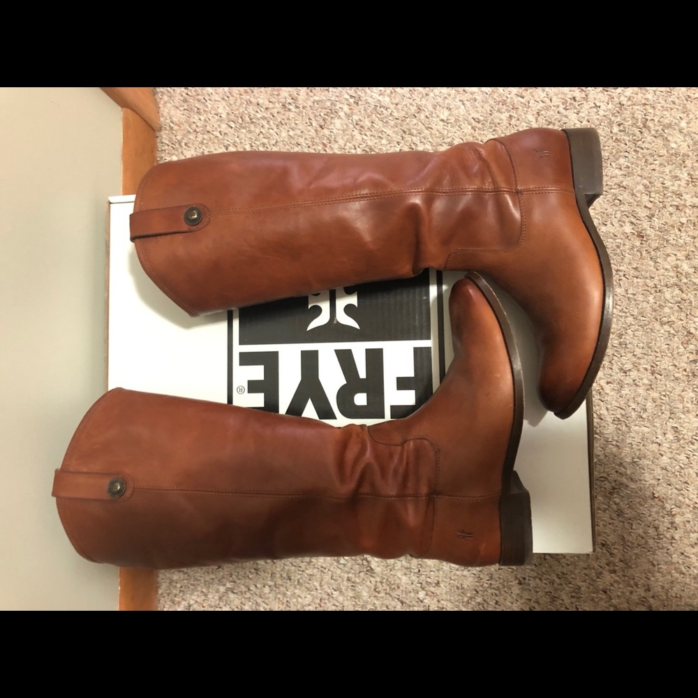 Frye Melissa Button Extended Calf